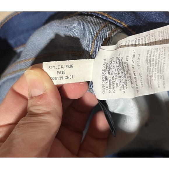 Madewell Jeans Womens 31 High Rise 10” Roadtripper Medium Wash Preppy Academia - Picture 6 of 15